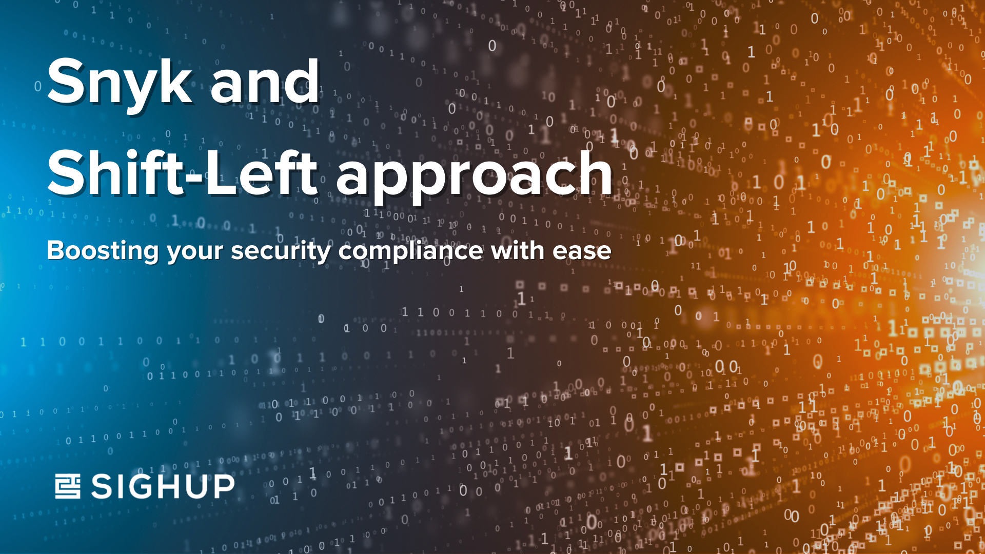 Snyk and Shift-Left approach: Boosting your security compliance with ease.